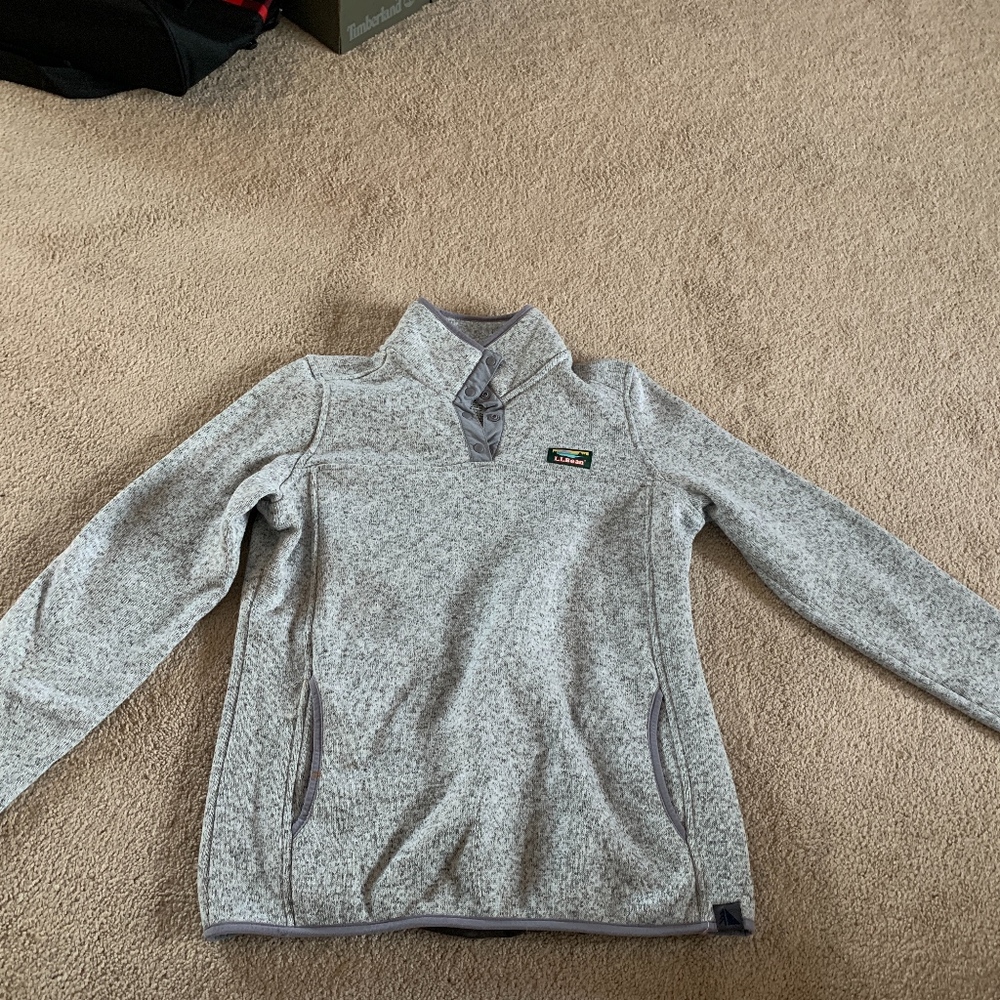 L.L. Bean Sweater Fleece Pullover
